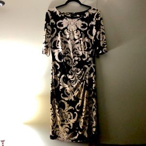 Connected apparel dress